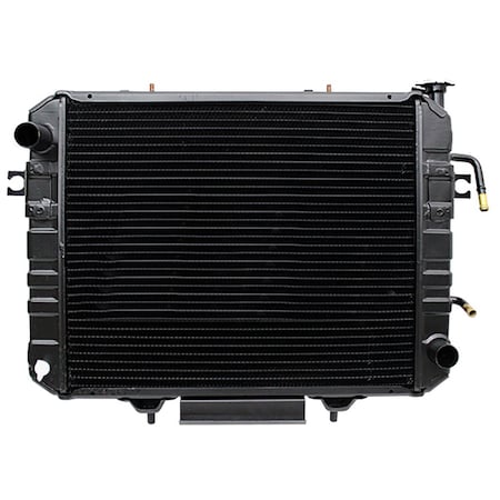 Aftermarket 16410U200071 Toyota Forklift Radiator wOil Cooler 19 34 x 16 34 x 2 12 CSO90-0019